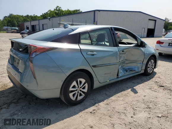 2017 Toyota Prius Two с VIN JTDKBRFU0H3055852, выставлен на аукционе Copart как лот 58209985 с пробегом 52 275 миль миль и Списание • Salvage title. История ставок и продаж доступна на DreamBid. Изображение 3.