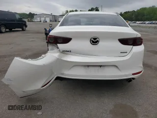 2021 Mazda 3 Select with VIN JM1BPABL1M1325662, listed as a Copart auction lot 51455655 with 65,919 mi miles and Salvage title. Bid and sale history available at DreamBid. Image 6.
