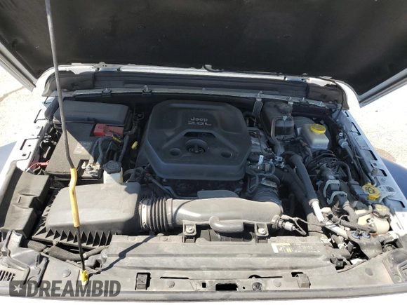 2020 Jeep Wrangler Unlimited Sport S z VIN 1C4HJXDN0LW209092, wystawiony jako Copart lot #58523675 z przebiegiem 68 688 mil mil oraz Czysty tytuł • Clean title. Historia ofert i sprzedaży dostępna na DreamBid. Obrazek 12.