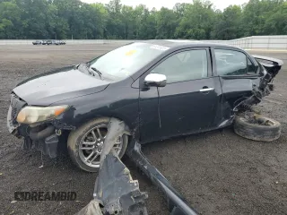 2010 Toyota Corolla with VIN 1NXBU4EE9AZ268205, listed as a Copart auction lot 61375625 with 91,399 mi miles and Salvage title. Bid and sale history available at DreamBid. Image 1.