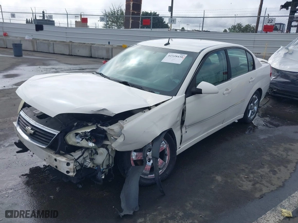 2007 Chevrolet Malibu LTZ with VIN 1G1ZU57N77F175100, listed as a IAAI auction lot 41528438 with 209,215 mi miles. Bid and sale history available at carsss.com. Image 19.
