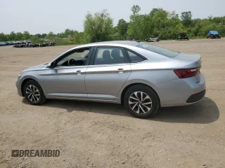 2024 Volkswagen Jetta S with VIN 3VW5M7BU9RM098603, listed as a Copart auction lot 59370965 with 2,873 mi miles and Salvage title. Bid and sale history available at DreamBid. Image 2.