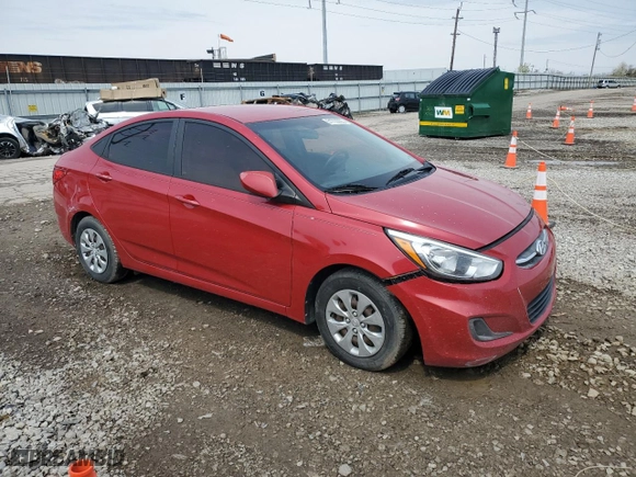 2016 Hyundai Accent SE with VIN KMHCT4AE1GU119731, listed as a Copart auction lot 51722935 with 99,473 mi miles and Clean Title. Bid and sale history available at carsss.com. Image 4.