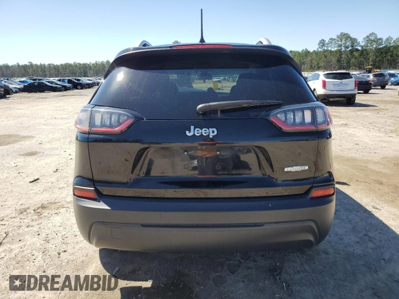 2019 Jeep Cherokee Latitude Plus with VIN 1C4PJLLB4KD202281, listed as a Copart auction lot 48633225 with 153,366 mi miles and Salvage Title. Bid and sale history available at DreamBid. Image 6.