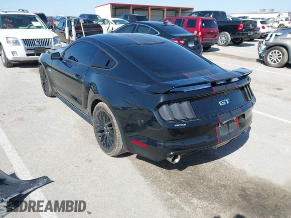 2017 Ford Mustang GT with VIN 1FA6P8CF6H5240226, listed as a IAAI auction lot 41750858 with 64,497 mi miles and . Bid and sale history available at carsss.com. Image 3.