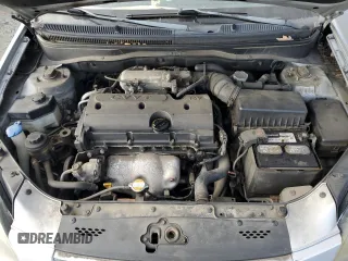 2010 Kia Rio LX with VIN KNADH4A38A6627955, listed as a Copart auction lot 43702265 with 138,005 mi miles and Non Repairable. Bid and sale history available at carsss.com. Image 11.