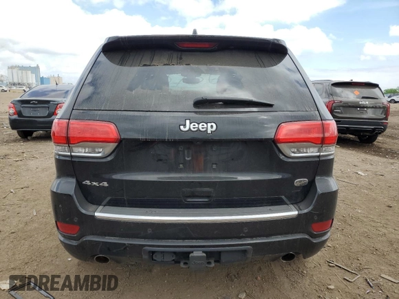 2018 Jeep Grand Cherokee High Altitude with VIN 1C4RJFCGXJC107475, listed as a Copart auction lot 56899145 with 55,930 mi miles and Salvage title. Bid and sale history available at DreamBid. Image 6.
