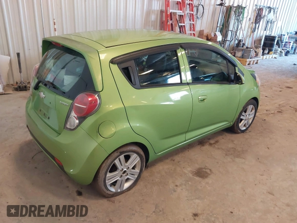2014 Chevrolet Spark LS with VIN KL8CB6S9XEC517472, listed as a IAAI auction lot 41696825 with 154,197 mi miles. Bid and sale history available at carsss.com. Image 4.