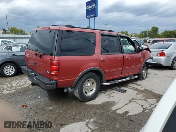 1999 Ford Expedition XLT z VIN 1FMRU1869XLC10336, wystawiony jako Copart lot #55728985 z przebiegiem Nie podano mil oraz Szkoda całkowita • Salvage title. Historia ofert i sprzedaży dostępna na DreamBid. Obrazek 3.