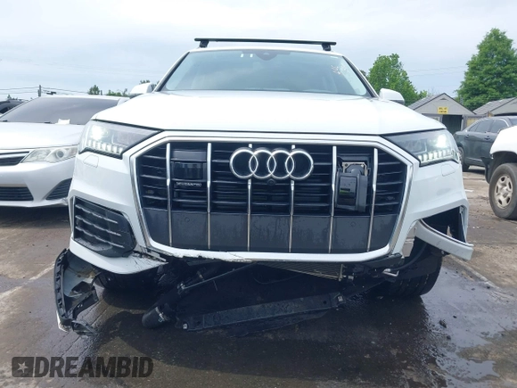 2023 Audi Q7 Premium Plus with VIN WA1LCBF71PD019481, listed as a IAAI auction lot 42201866 with 23,144 mi miles and . Bid and sale history available at DreamBid. Image 6.