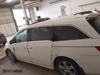 2011 Honda Odyssey Touring with VIN 5FNRL5H9XBB057468, listed as a IAAI auction lot 41405465 with 1 mi miles. Bid and sale history available at carsss.com. Image 14.