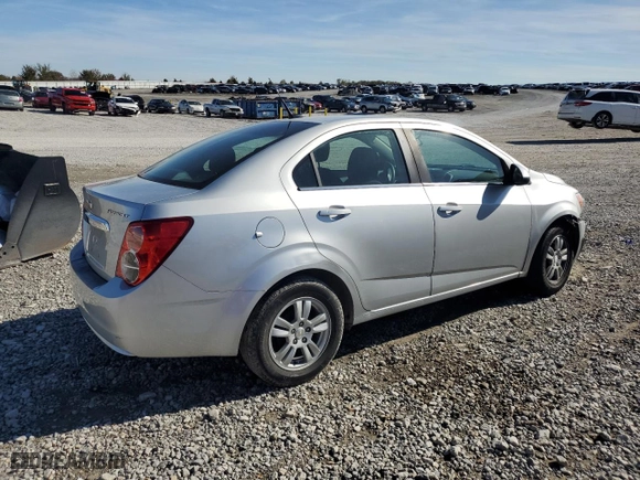 2014 Chevrolet Sonic LT with VIN 1G1JC5SH0E4201045, listed as a Copart auction lot 78713664 with 112,366 mi miles and Salvage Title. Bid and sale history available at carsss.com. Image 3.