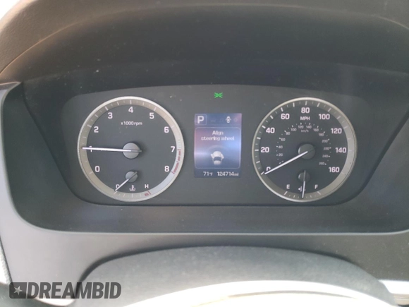2015 Hyundai Sonata SE with VIN 5NPE24AF5FH257029, listed as a Copart auction lot 51072275 with 124,714 mi miles and Salvage Title. Bid and sale history available at DreamBid. Image 9.