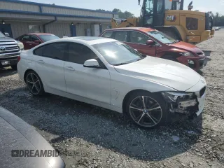 2018 BMW 4 Series 430i with VIN WBA4J1C57JBM10907, listed as a Copart auction lot 61549305 with 122,078 mi miles and Salvage title. Bid and sale history available at DreamBid. Image 4.
