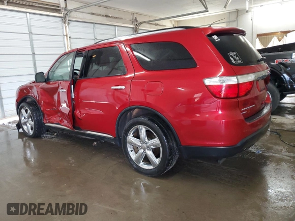 2011 Dodge Durango Citadel with VIN 1D4RE5GG1BC599360, listed as a Copart auction lot 67317574 with 171,546 mi miles and Salvage Title. Bid and sale history available at carsss.com. Image 2.