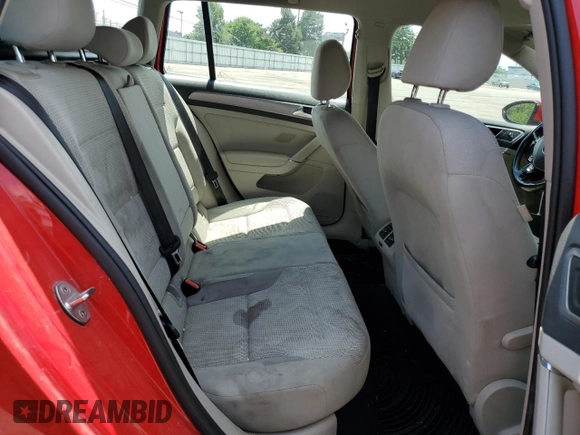 2017 Volkswagen Golf S with VIN 3VW017AU0HM532751, listed as a Copart auction lot 57826395 with 133,710 mi miles and Salvage title. Bid and sale history available at DreamBid. Image 10.