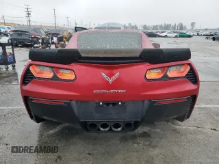 2015 Chevrolet Corvette Z06 3LZ with VIN 1G1YU2D6XF5603141, listed as a Copart auction lot 44274335 with 34,896 mi miles and Salvage Title. Bid and sale history available at carsss.com. Image 6.