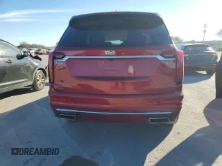 2021 Cadillac XT6 Premium Luxury with VIN 1GYKPDRS8MZ137909, listed as a Copart auction lot 41027774 with 55,353 mi miles and Salvage Title. Bid and sale history available at carsss.com. Image 6.