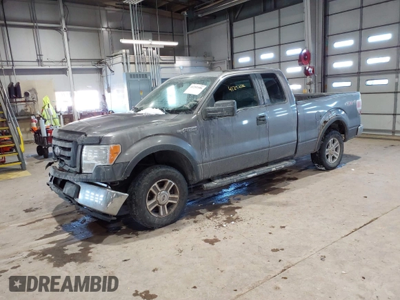 2011 Ford F-150 XL with VIN 1FTEX1EM4BFB73765, listed as a IAAI auction lot 41292186 with 128,334 mi miles. Bid and sale history available at carsss.com. Image 17.