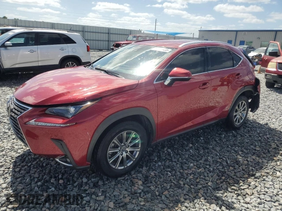 2020 Lexus NX 300 z VIN JTJAARBZXL2159292, wystawiony jako Copart lot #50950435 z przebiegiem 67 361 mil mil oraz Szkoda całkowita • Salvage title. Historia ofert i sprzedaży dostępna na DreamBid. Obrazek 1.
