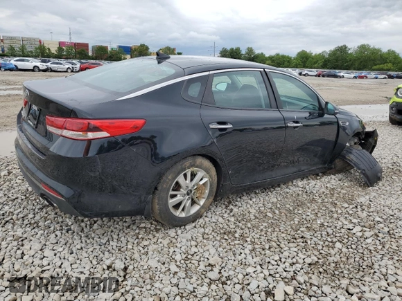2017 Kia Optima LX with VIN 5XXGT4L35HG123502, listed as a Copart auction lot 57781975 with 103,300 mi miles and Salvage title. Bid and sale history available at DreamBid. Image 3.