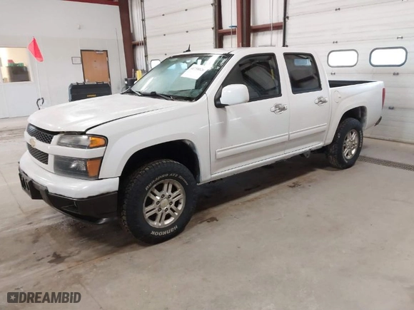 2012 Chevrolet Colorado LT w/1LT with VIN 1GCHTCFEXC8128458, listed as a IAAI auction lot 41758826 with 267,202 mi miles. Bid and sale history available at carsss.com. Image 2.
