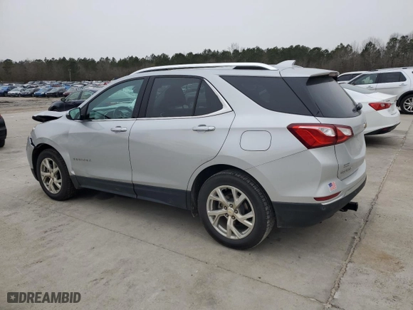 2018 Chevrolet Equinox Premier with VIN 2GNAXMEV1J6210358, listed as a Copart auction lot 41397155 with 85,901 mi miles and Salvage Title. Bid and sale history available at carsss.com. Image 2.