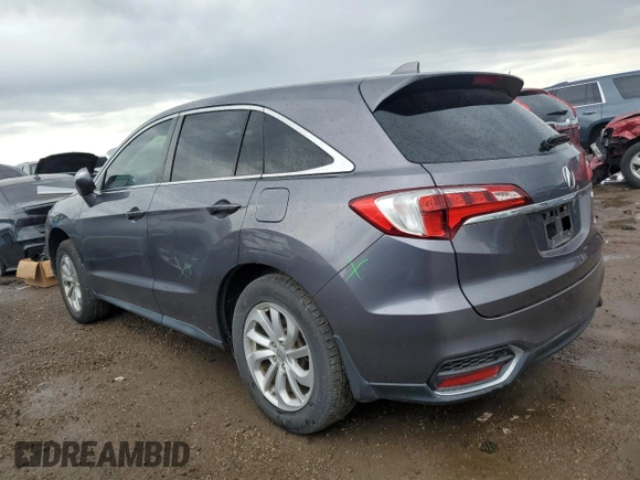 2017 Acura RDX Technology with VIN 5J8TB4H50HL013826, listed as a Copart auction lot 53980775 with 33,837 mi miles and Salvage title. Bid and sale history available at DreamBid. Image 2.