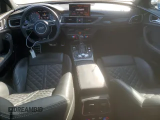 2018 Audi S6 Premium Plus with VIN WAUFFAFC2JN024432, listed as a Copart auction lot 44384175 with 61,014 mi miles and Salvage Title. Bid and sale history available at carsss.com. Image 8.