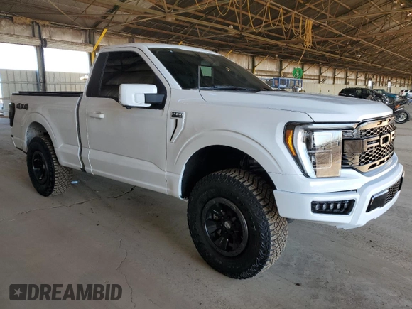 2022 Ford F-150 XL with VIN 1FTMF1E56NKE12445, listed as a Copart auction lot 81896314 with 60,968 mi miles and Salvage Title. Bid and sale history available at DreamBid. Image 4.