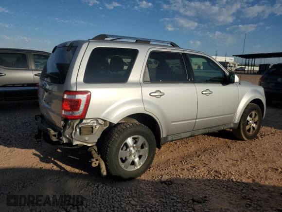 2011 Ford Escape Limited with VIN 1FMCU9EG2BKA74440, listed as a Copart auction lot 61081835 with 136,933 mi miles and Salvage title. Bid and sale history available at DreamBid. Image 3.