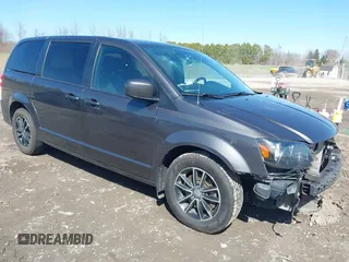 2018 Dodge Grand Caravan SE Plus with VIN 2C4RDGBG9JR215348, listed as a IAAI auction lot 41968111 with 108,479 mi miles and . Bid and sale history available at DreamBid. Image 1.