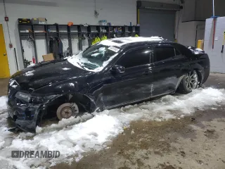 2016 Chrysler 300 with VIN 2C3CCABT3GH234127, listed as a Copart auction lot 44201905 with 56,280 mi miles and Salvage Title. Bid and sale history available at carsss.com. Image 1.