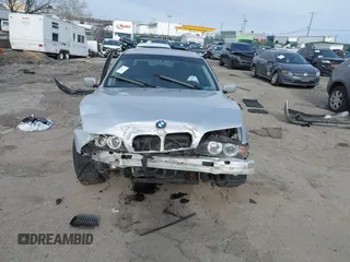 2002 BMW 5 Series 525i with VIN WBADT33412GF42744, listed as a IAAI auction lot 41609141 with 1 mi miles. Bid and sale history available at carsss.com. Image 12.