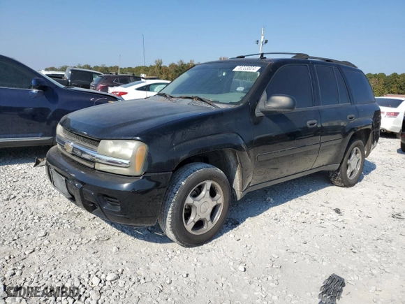 2007 Chevrolet TrailBlazer LS with VIN 1GNDS13S672180170, listed as a Copart auction lot 78263804 with 212,471 mi miles and Salvage Title. Bid and sale history available at carsss.com. Image 1.