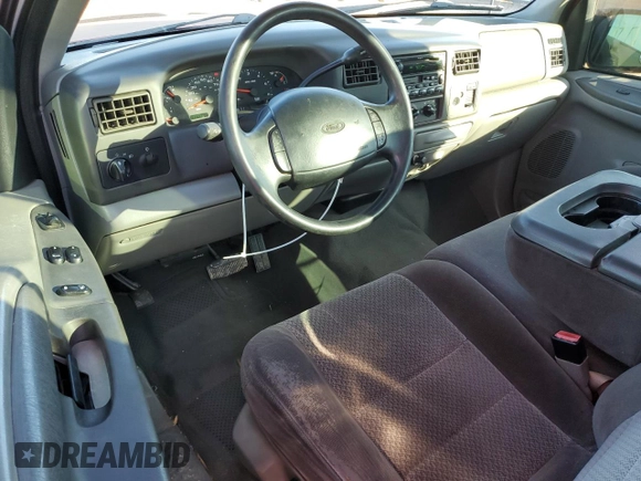 2002 Ford Super Duty F-250 XL with VIN 1FTNF20L92EC03484, listed as a Copart auction lot 80049824 with 226,778 mi miles and Salvage Title. Bid and sale history available at carsss.com. Image 8.