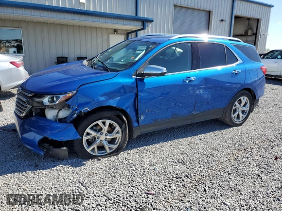 2019 Chevrolet Equinox Premier z VIN 3GNAXNEV8KS573409, wystawiony jako Copart lot #57825975 z przebiegiem 86 100 mil mil oraz Szkoda całkowita • Salvage title. Historia ofert i sprzedaży dostępna na DreamBid. Obrazek 1.