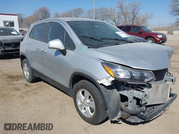2017 Chevrolet Trax LS with VIN KL7CJNSB3HB192761, listed as a IAAI auction lot 41791039 with 76,591 mi miles. Bid and sale history available at carsss.com. Image 1.