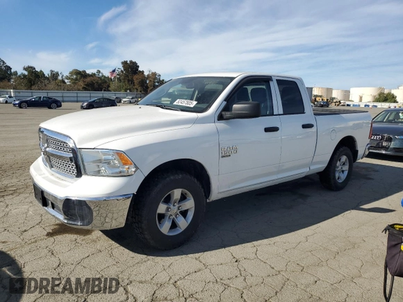 2020 Ram 1500 Classic Tradesman with VIN 1C6RR6FG2LS161034, listed as a Copart auction lot 52457805 with 38,181 mi miles and Clean Title. Bid and sale history available at carsss.com. Image 1.
