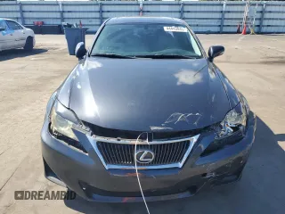 2011 Lexus IS 250 with VIN JTHBF5C23B5138850, listed as a Copart auction lot 44443045 with 116,358 mi miles and Salvage Title. Bid and sale history available at DreamBid. Image 5.
