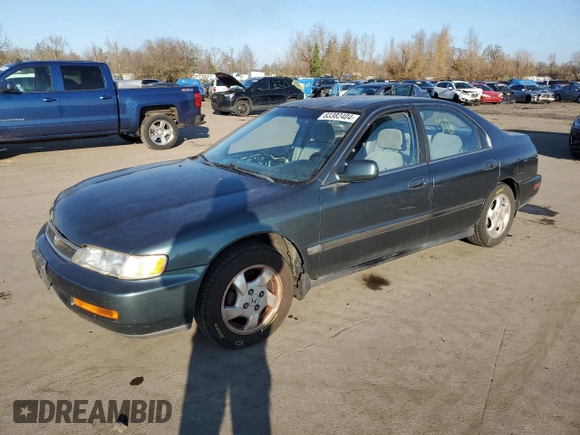 1996 Honda Accord LX with VIN 1HGCD5636TA278854, listed as a Copart auction lot 88117305 with 218,132 mi miles and Salvage Title. Bid and sale history available at DreamBid. Image 1.