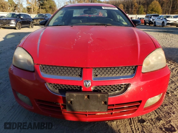 2003 Dodge Stratus z VIN 4B3AG52H33E185961, wystawiony jako Copart lot #82802924 z przebiegiem 199 085 mil mil oraz Szkoda całkowita • Salvage title. Historia ofert i sprzedaży dostępna na DreamBid. Obrazek 5.