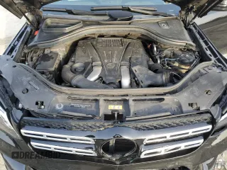 2017 Mercedes-Benz GLS 550 with VIN 4JGDF7DE6HA950752, listed as a Copart auction lot 45538075 with 115,924 mi miles and Salvage title. Bid and sale history available at DreamBid. Image 12.