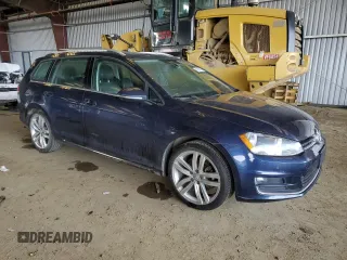2015 Volkswagen Golf SportWagen TDI SE with VIN 3VWFA7AU2FM503940, listed as a Copart auction lot 43531255 with 108,960 mi miles and Salvage Title. Bid and sale history available at carsss.com. Image 4.