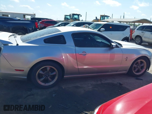 2013 Ford Mustang V6 with VIN 1ZVBP8AM1D5278884, listed as a IAAI auction lot 42507720 with 123,854 mi miles and . Bid and sale history available at DreamBid. Image 13.