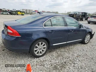 2010 Volvo S80 I6 with VIN YV1982AS7A1132738, listed as a Copart auction lot 54868245 with 116,081 mi miles and Salvage Title. Bid and sale history available at carsss.com. Image 3.