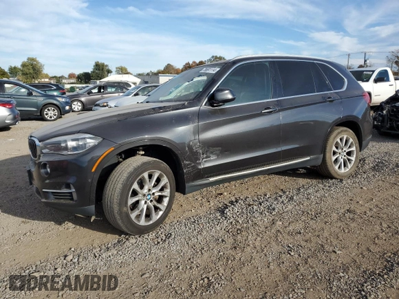 2015 BMW X5 xDrive35i with VIN 5UXKR0C52F0K52569, listed as a Copart auction lot 76691114 with 150,286 mi miles and Salvage Title. Bid and sale history available at carsss.com. Image 1.