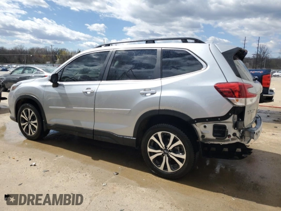 2022 Subaru Forester Limited with VIN JF2SKANCXNH466380, listed as a Copart auction lot 49664295 with 40,505 mi miles and Salvage Title. Bid and sale history available at carsss.com. Image 2.