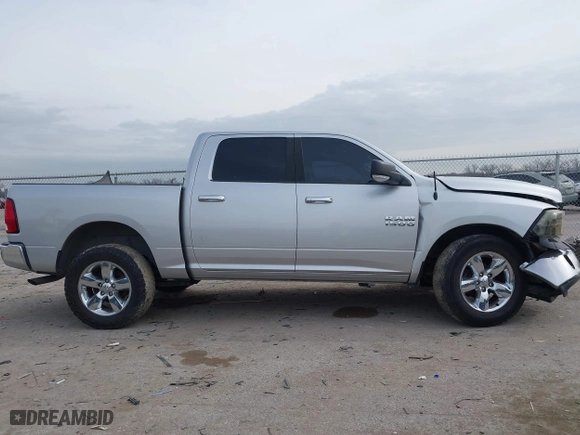 2017 Ram 1500 Big Horn with VIN 1C6RR7LG2HS527544, listed as a IAAI auction lot 41443118 with 136,155 mi miles. Bid and sale history available at carsss.com. Image 14.