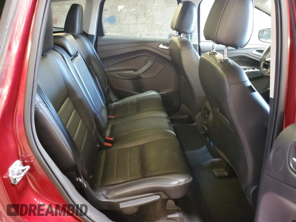 2016 Ford Escape Titanium with VIN 1FMCU9JX4GUB05060, listed as a Copart auction lot 48580915 with 76,800 mi miles and Salvage Title. Bid and sale history available at carsss.com. Image 11.